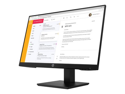 HP P24h G4 9UJ13A8#ABA 23.8" LED HD Monitor, Black