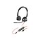 Poly Blackwire 3325 Stereo Ear Cushion, Over-the-Head, Black (213938-01)