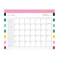 2020 AT-A-GLANCE 17 x 21.75 Desk Pad Calendar, Emily Ley Simplified, Happy Stripe (EL400-704A-21)