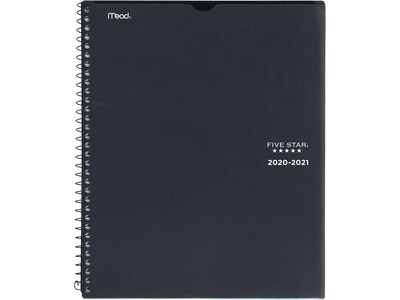 2020-2021 Five Star 8.5 x 11 Academic Planner, Assorted Colors (CAW6510021)