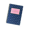 2020-2021 AT-A-GLANCE 5.5 x 8.5 Academic Planner, Emily Ley Simplified, Navy Dot (EL405-200A-21)