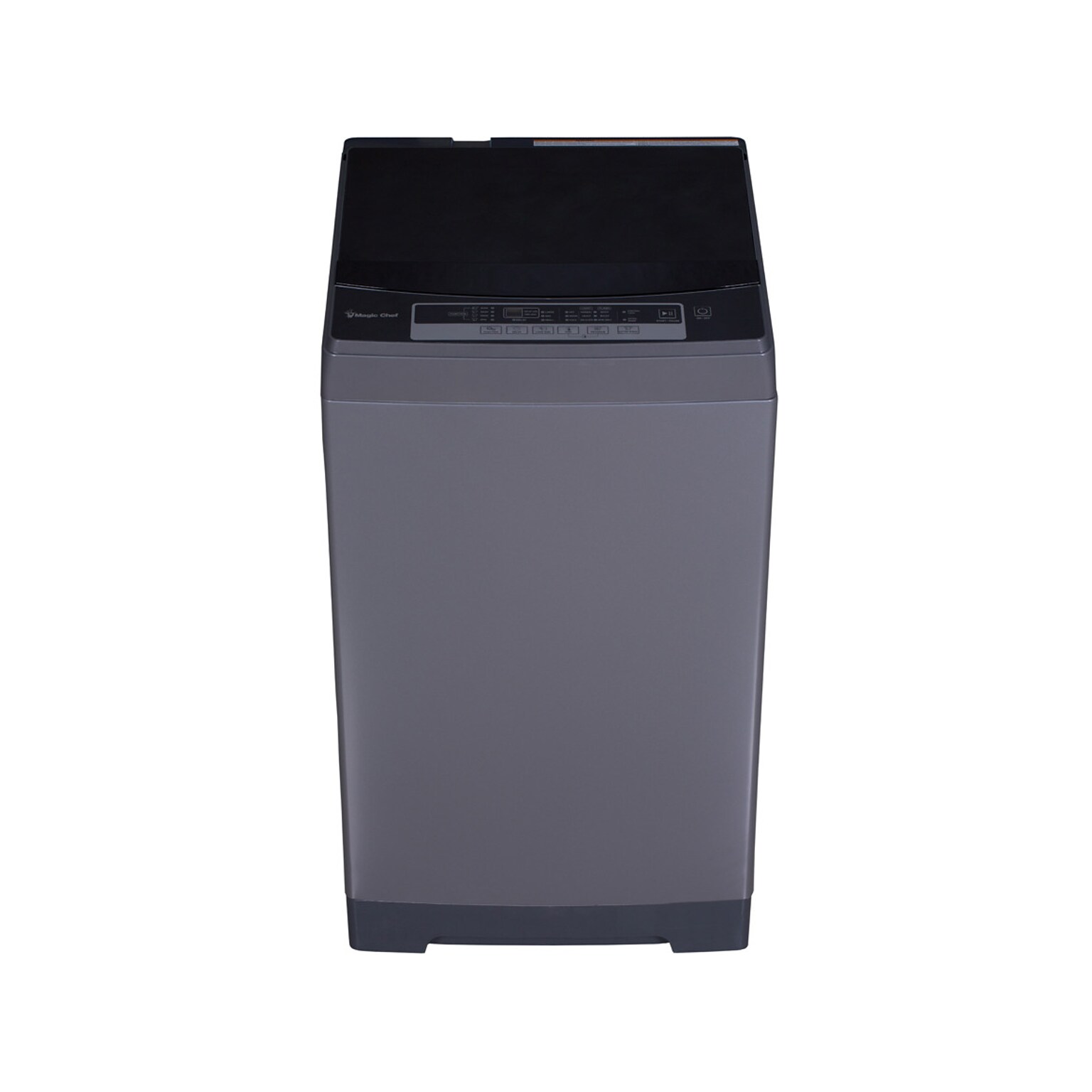Magic Chef 1.6 Cu. Ft. Portable Washer Gray/Black (MCSTCW16S4)