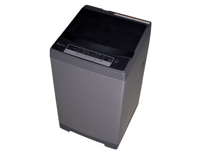 Magic Chef 1.6 Cu. Ft. Portable Washer Gray/Black (MCSTCW16S4)