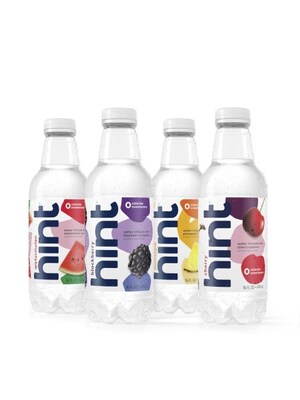 Hint Starter Pack Flavored Water 16 Oz., 12/Carton (00149)