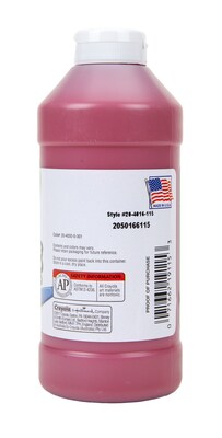 Crayola Portfolio Acrylic Paint, Deep Red, 16 oz. (20-4016-115)