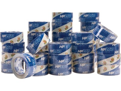 Duck HP260 Packing Tape Bundle, 36 Rolls + BladeSafe Tape Gun (DUCKPACKA-STP)