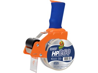 Duck HP260 Packing Tape Bundle, 36 Rolls + BladeSafe Tape Gun (DUCKPACKA-STP)