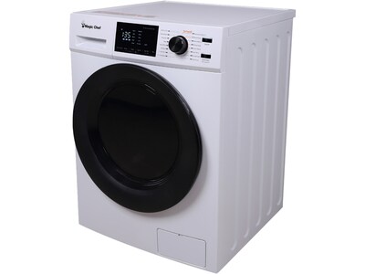 Magic Chef 2.7 Cu. Ft. Washer and Dryer Combo White (MCSCWD27W5