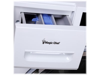 Magic Chef 2.7 Cu. Ft. Washer and Dryer Combo White (MCSCWD27W5