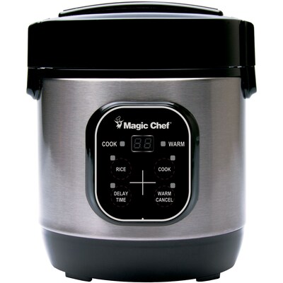Magic Chef 3-Cup Rice Cooker (MCSRC03ST)