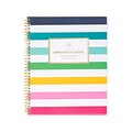 2020-2021 AT-A-GLANCE 8.5 x 11 Academic Planner, Emily Ley Simplified, Happy Stripe (EL400-901A-21)