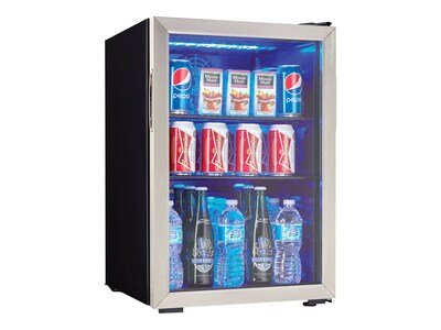 Danby 2.6 Cu. Ft. Beverage Center, Stainless Steel (DBC026A1BSSDB)