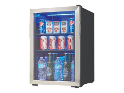 Danby 2.6 Cu. Ft. Beverage Center, Stainless Steel (DBC026A1BSSDB)