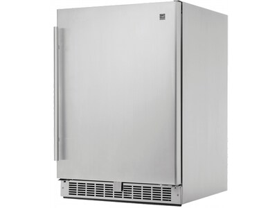 Silhouette Professional Aragon 5.5 Cu. Ft. Refrigerator, Silver (DAR055D1BSSPRO)