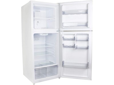 Danby 10.1 Cu. Ft. Refrigerator w/Freezer, White (DFF101B2WDB)