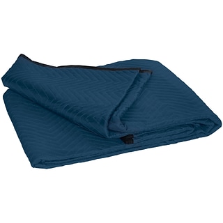 Staples 72 x 80 Standard Moving Blanket, Blue (MB7280S)