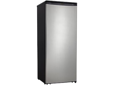 Danby Designer 11 Cu. Ft. Refrigerator, Black/Stainless Steel (DAR110A1BSLDD)