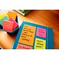 Post-it® Notes, 4" x 6", Poptimistic Collection, Lined, 100 Sheets/Pad, 3 Pads/Pack (660-3AN)