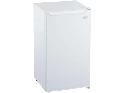 Danby Diplomat 3.3 Cu. Ft. Refrigerator w/Freezer, White (DCR033B1WM)