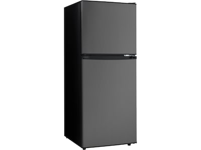 Danby 4.7 Cu. Ft. Refrigerator w/Freezer, Black/Stainless Steel (DCR047A1BBSL)