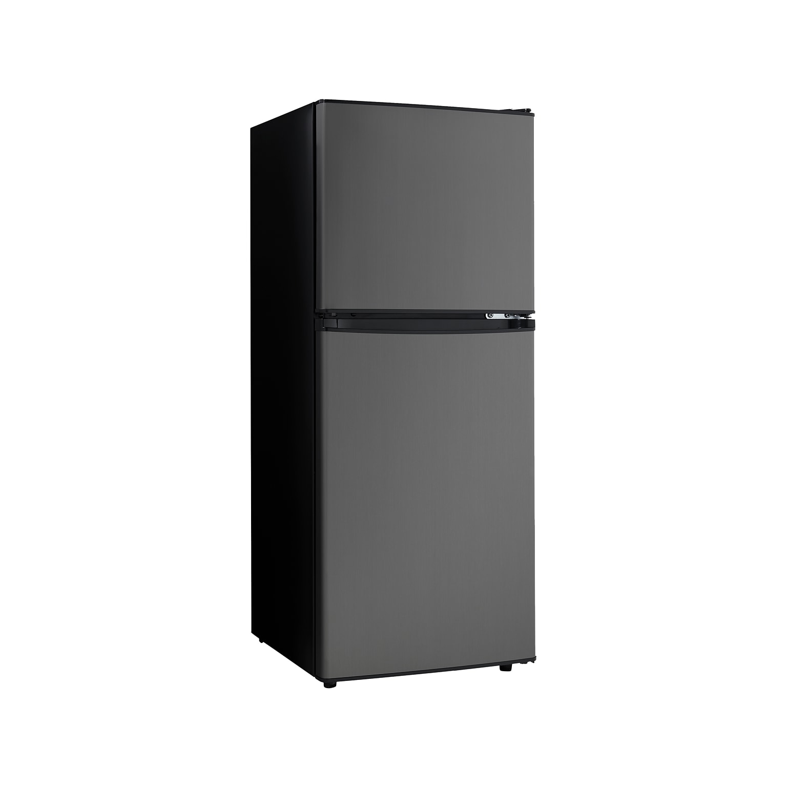 Danby 4.7 Cu. Ft. Refrigerator w/Freezer, Black/Stainless Steel (DCR047A1BBSL)