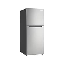 Danby 10.1 Cu. Ft. Refrigerator w/Freezer, Stainless Steel Look (DFF101B1BSLDB)