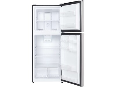 Danby 10.1 Cu. Ft. Refrigerator w/Freezer, Stainless Steel Look (DFF101B1BSLDB)