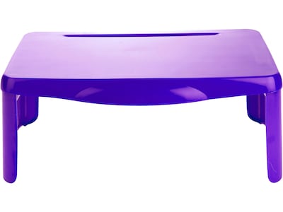 Mind Reader 17.5 x 12 Plastic Lap Desk, Purple (LAPSTOR-PUR)