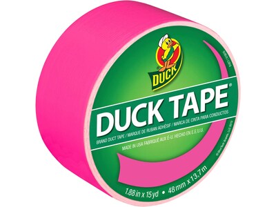 Duck Heavy Duty Duct Tapes, 1.88 x 20 Yds., Assorted Colors, 6 Rolls/Pack (DUCKBRT6PK-STP)