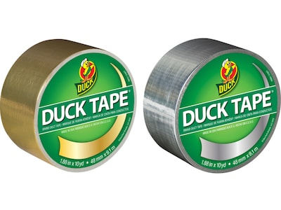 Duck Heavy Duty Duct Tape, 1.88 x 10 Yds., Confetti Combo, 2 Rolls/Pack (DUCKCON2PK-STP)