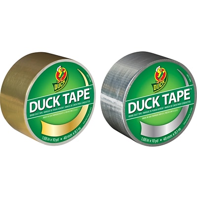 Duck Heavy Duty Duct Tape, 1.88 x 10 Yds., Confetti Combo, 2 Rolls/Pack (DUCKCON2PK-STP)