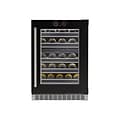 Silhouette Reserve 5 Cu. Ft. Wine Cooler, Black/Gray (SRVWC050R)