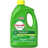 Cascade 2-in-1 Dishwasher Soap, Gel, Lemon Scent, 120 Oz., 4/Carton (28193)