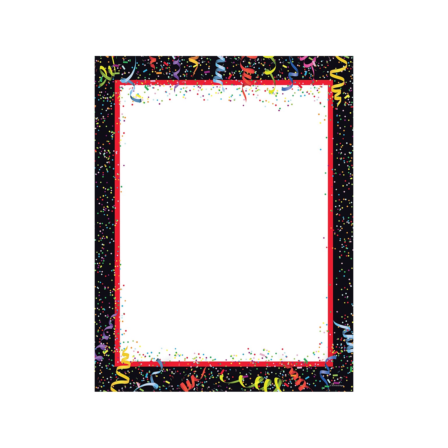 Great Papers! Birthday Letterhead, Party Down, 80/Pack (2020018)