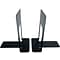 Huron Steel Book Ends, 9.25H, Black (HASZ0039)