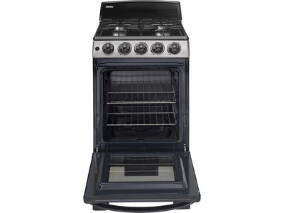 Danby 2.3 Cu. Ft. Gas Range, Black/Stainless Steel (DR202BSSGLP)