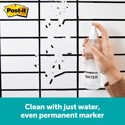 Post-it Flex Write Surface, The Permanent Marker Whiteboard Surface, 4' x 3' (FWS4X3)