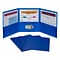 C-Line 3-Pocket Portfolio Folder, Blue, Box of 24 (CLI33945)