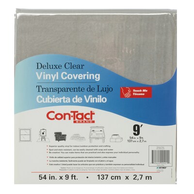 Con-Tact Vinyl Covering, Clear (KIT54C3P21206P)