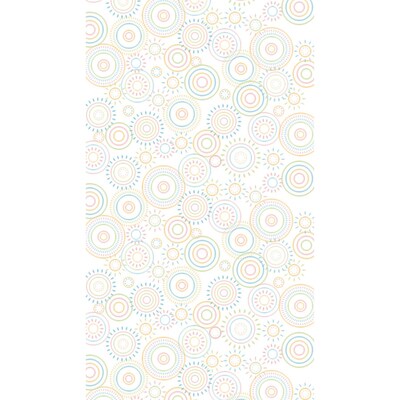 Dixon Ella Bella Photography Backdrop Paper, 48 x 12, Hopscotch Circles, 4 Rolls (PAC2515)