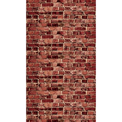 Dixon Ella Bella Photography Backdrop Paper, 48" x 12', Aged Red Brick, 4 Rolls (PAC2516)