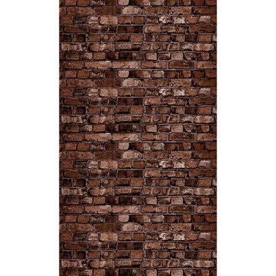 Dixon Ella Bella Photography Backdrop Paper, 48 x 12, Aged Brown Brick, 4 Rolls (PAC2517)