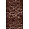 Dixon Ella Bella Photography Backdrop Paper, 48 x 12, Aged Brown Brick, 4 Rolls (PAC2517)