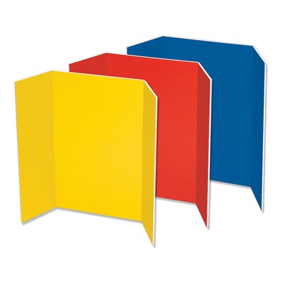 Pacon Foam Presentation Board, 48 x 36, Assorted Colors, 6 Boards (PAC3868)