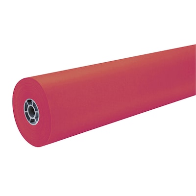 ArtKraft Duo-Finish Paper, 36 x 500, Scarlet, 1 Roll (PAC67042)