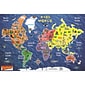Replogle Kids World Peel & Stick Wall Map, 42" x 30" (RE-72161)