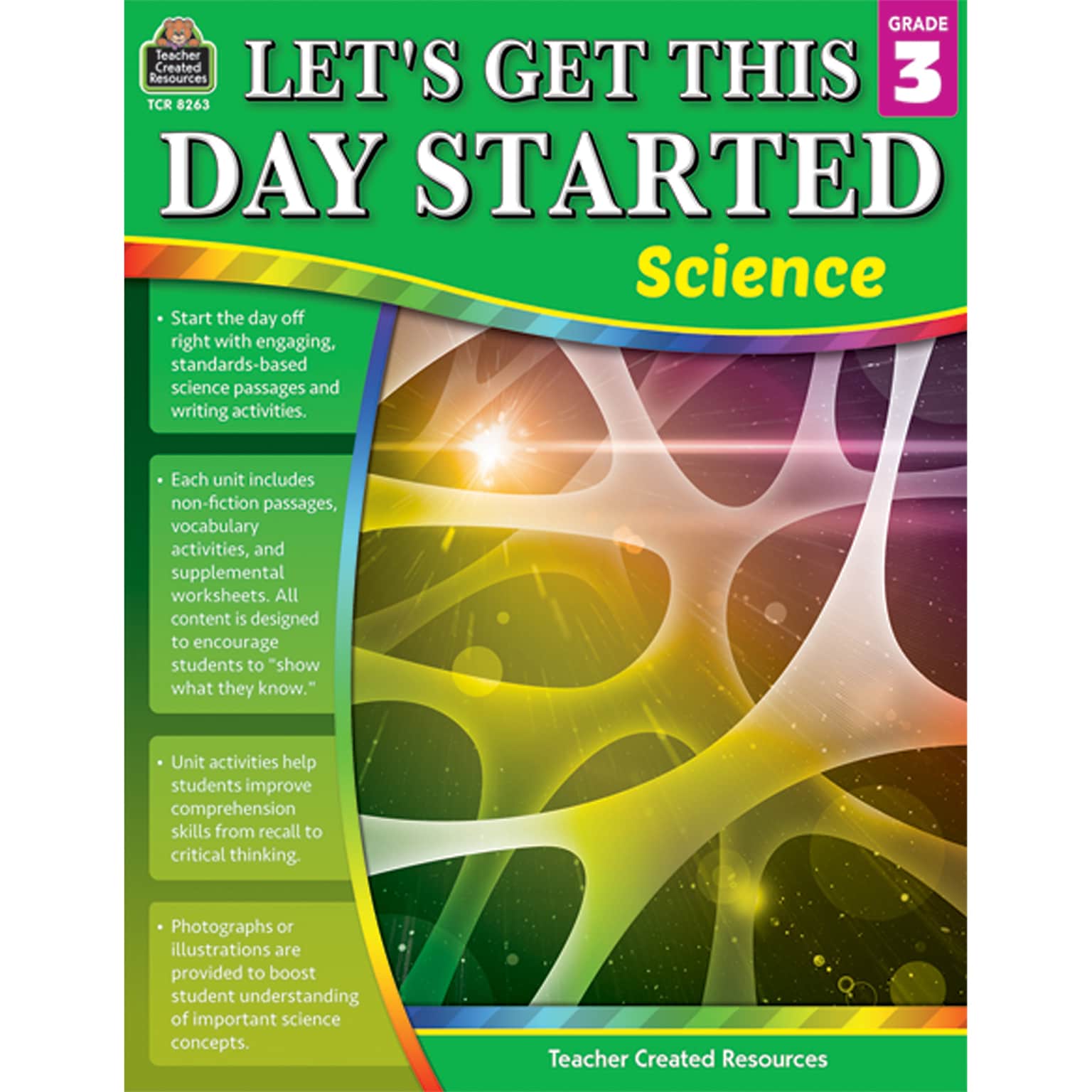 Teacher Created Resources Lets Get This Day Started: Science Workbook for Grade 3 (TCR8263)
