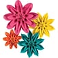 Teacher Created Resources Beautiful Brights Paper Flowers, Pack of 4 (TCR8545)