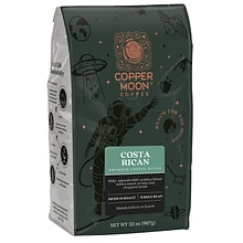 Copper Moon Costa Rican Whole Bean Coffee, Medium Roast, 2 Lb. (260138-BAG)