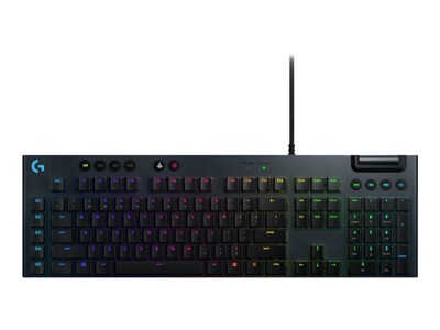 Logitech G815 LIGHTSYNC GL Linear Gaming RGB Mechanical Keyboard, Black (920-009000)